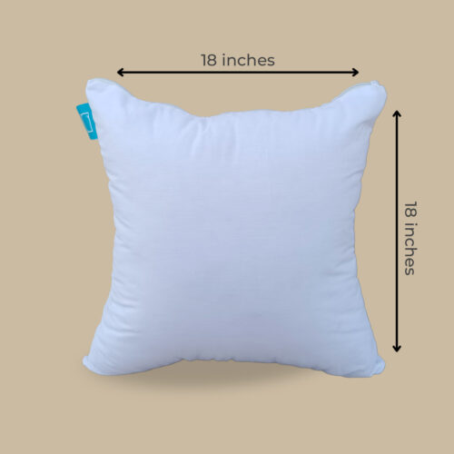 18X18 Square Cushion Pillow Filling by hype pillow