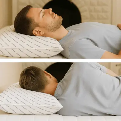 Medicated Pillow for Neck Pain (Micro Ball Fiber) - Image 3