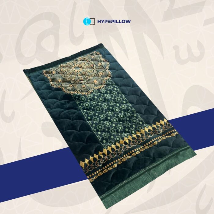 Luxurious Turkish Prayer Mat Orthopedic Padded