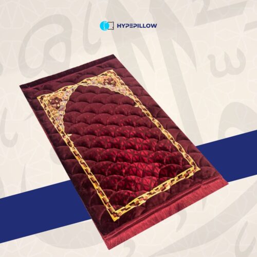 Luxurious Turkish Prayer Mat Orthopedic Padded