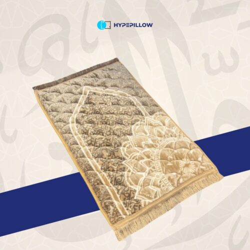 Luxurious Turkish Prayer Mat Orthopedic Padded