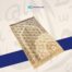 Luxurious Turkish Prayer Mat Orthopedic Padded