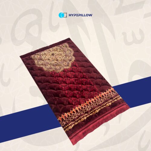 Luxurious Turkish Prayer Mat Orthopedic Padded