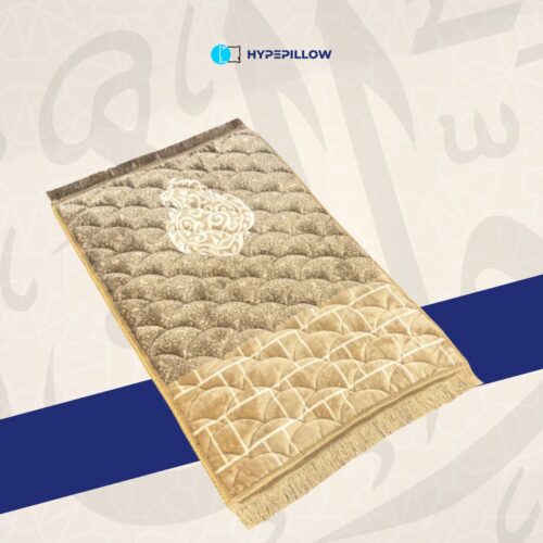 Luxurious Turkish Prayer Mat Orthopedic Padded