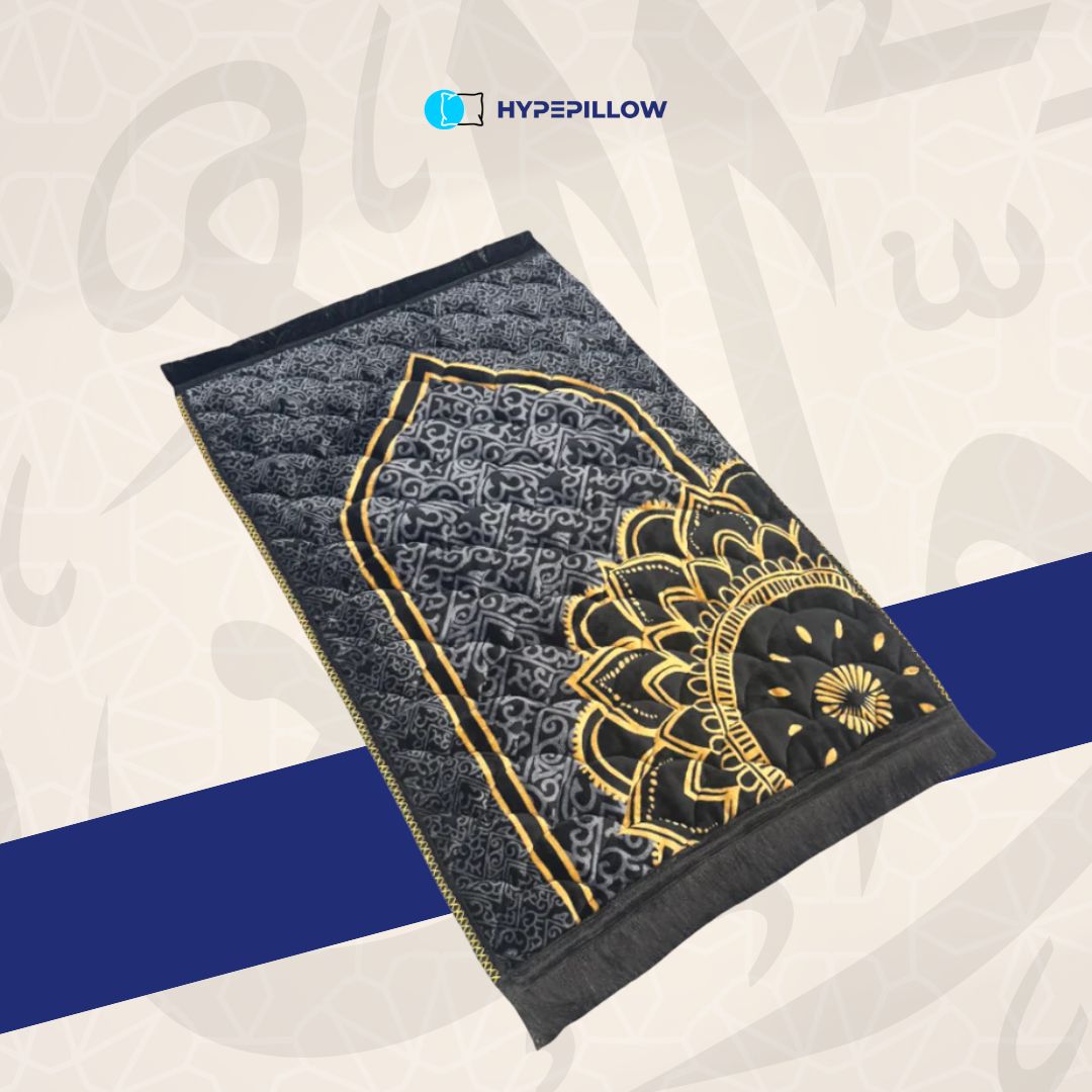 Luxurious Turkish Prayer Mat Orthopedic Padded