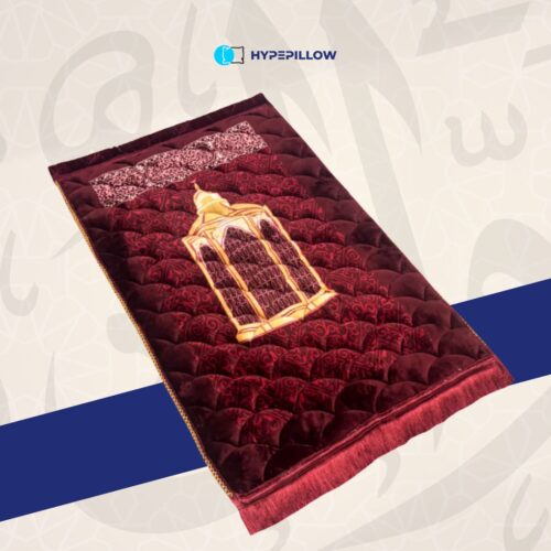 Luxurious Turkish Prayer Mat Orthopedic Padded
