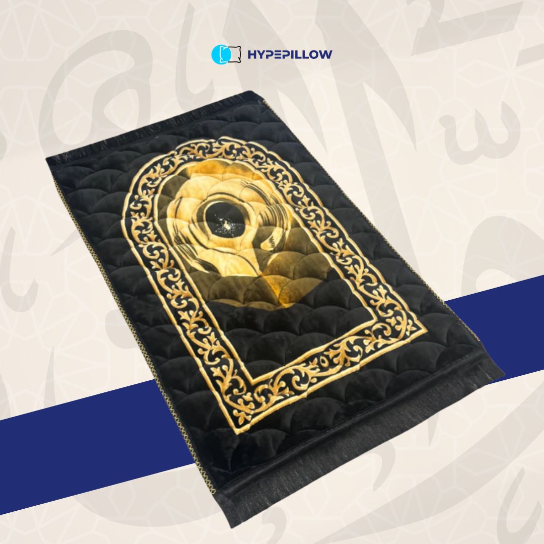 Luxurious Turkish Prayer Mat Orthopedic Padded