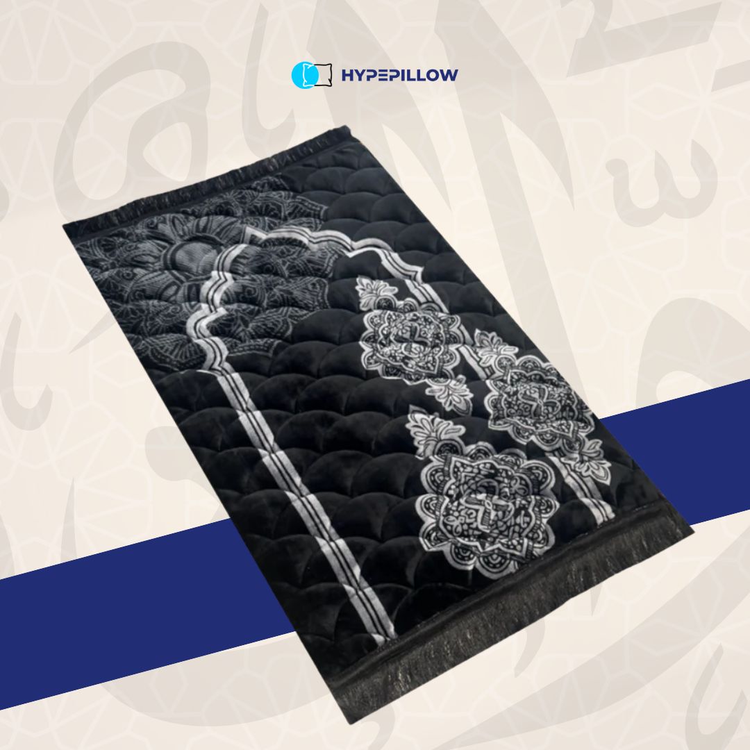 Luxurious Turkish Prayer Mat Orthopedic Padded