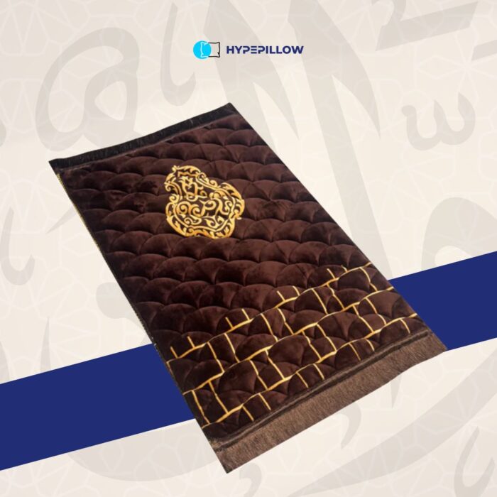Luxurious Turkish Prayer Mat Orthopedic Padded