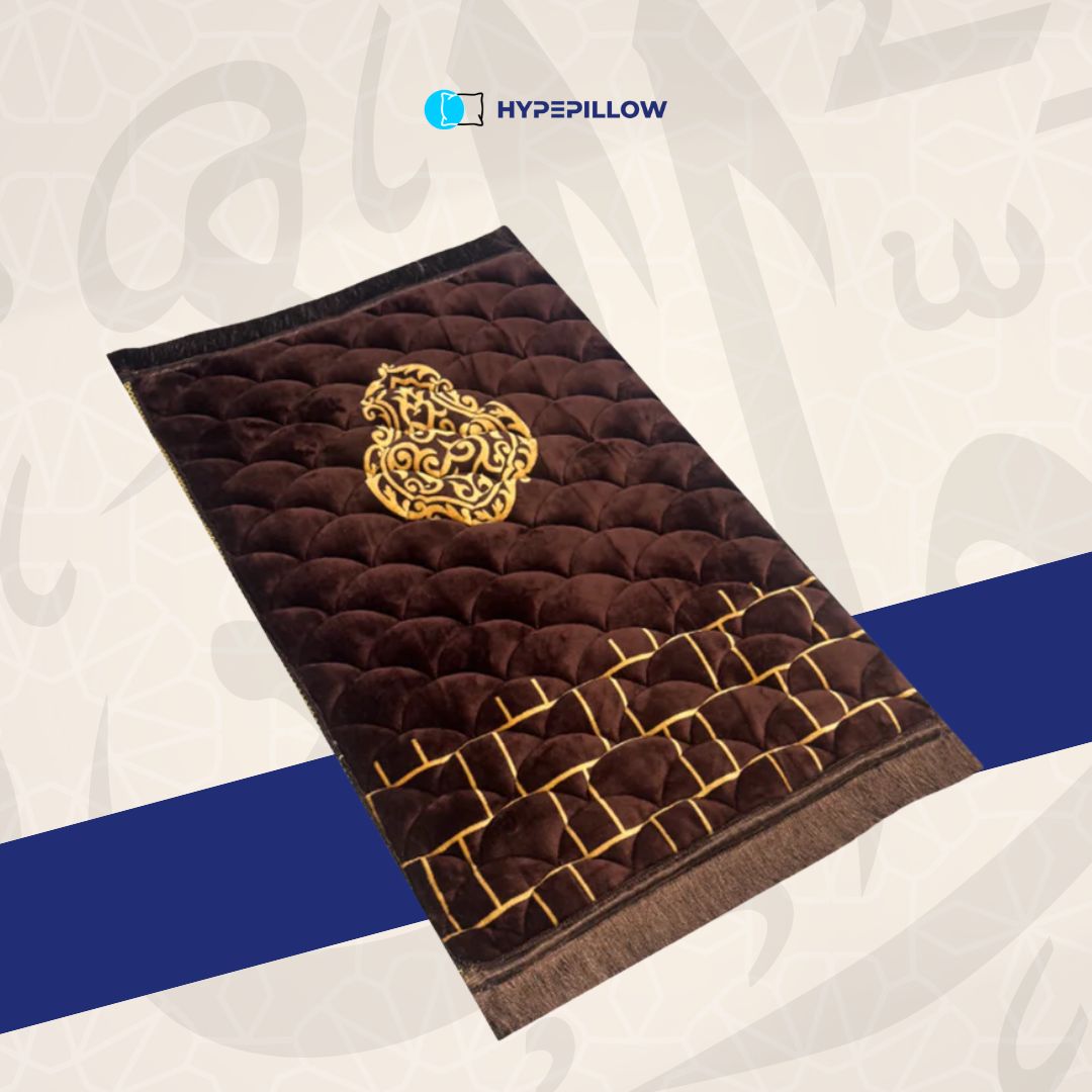 Luxurious Turkish Prayer Mat Orthopedic Padded