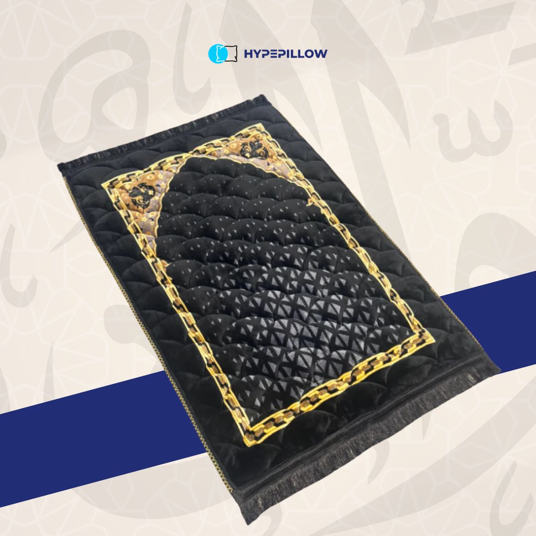Luxurious Turkish Prayer Mat Orthopedic Padded