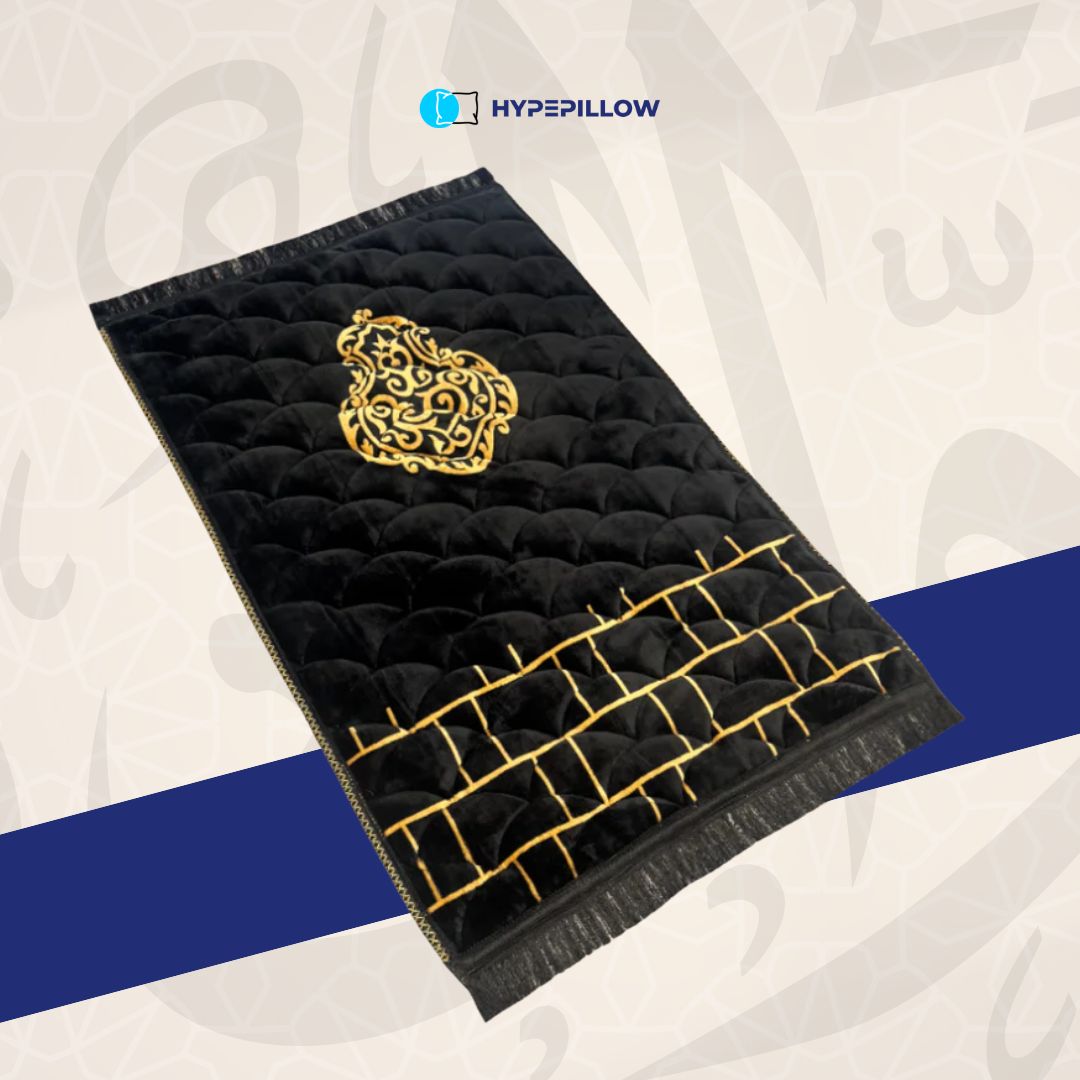 Luxurious Turkish Prayer Mat Orthopedic Padded