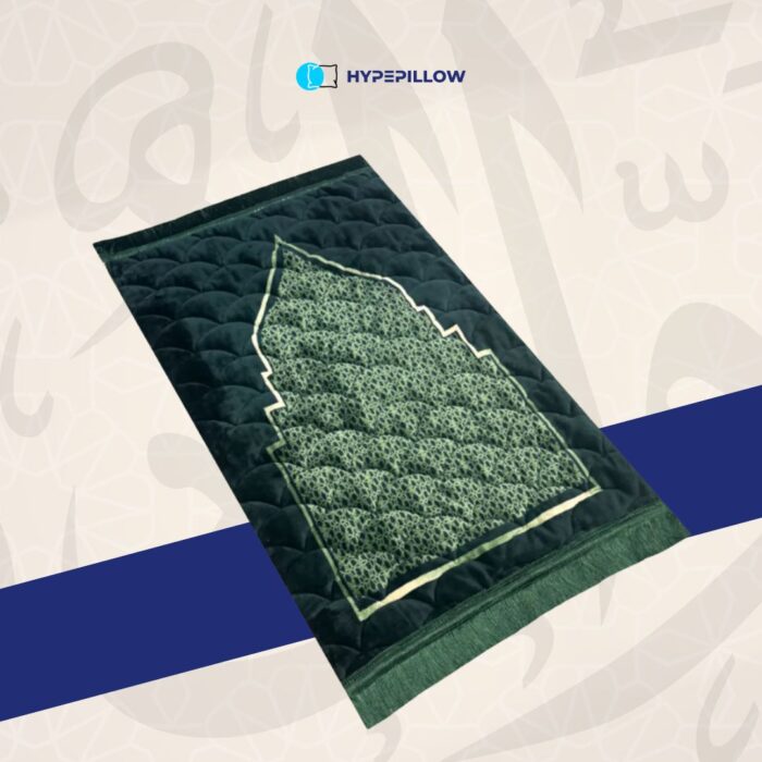 Luxurious Turkish Prayer Mat Orthopedic Padded