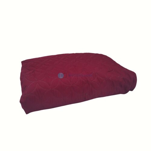 Maroon Quilted Waterproof Mattress Protector