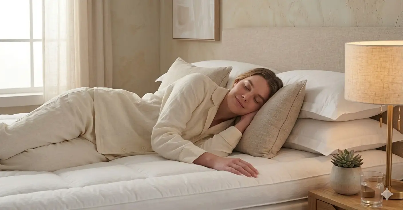 Extra soft 1200 GSM filling that gently cushions your body and reduces pressure points.