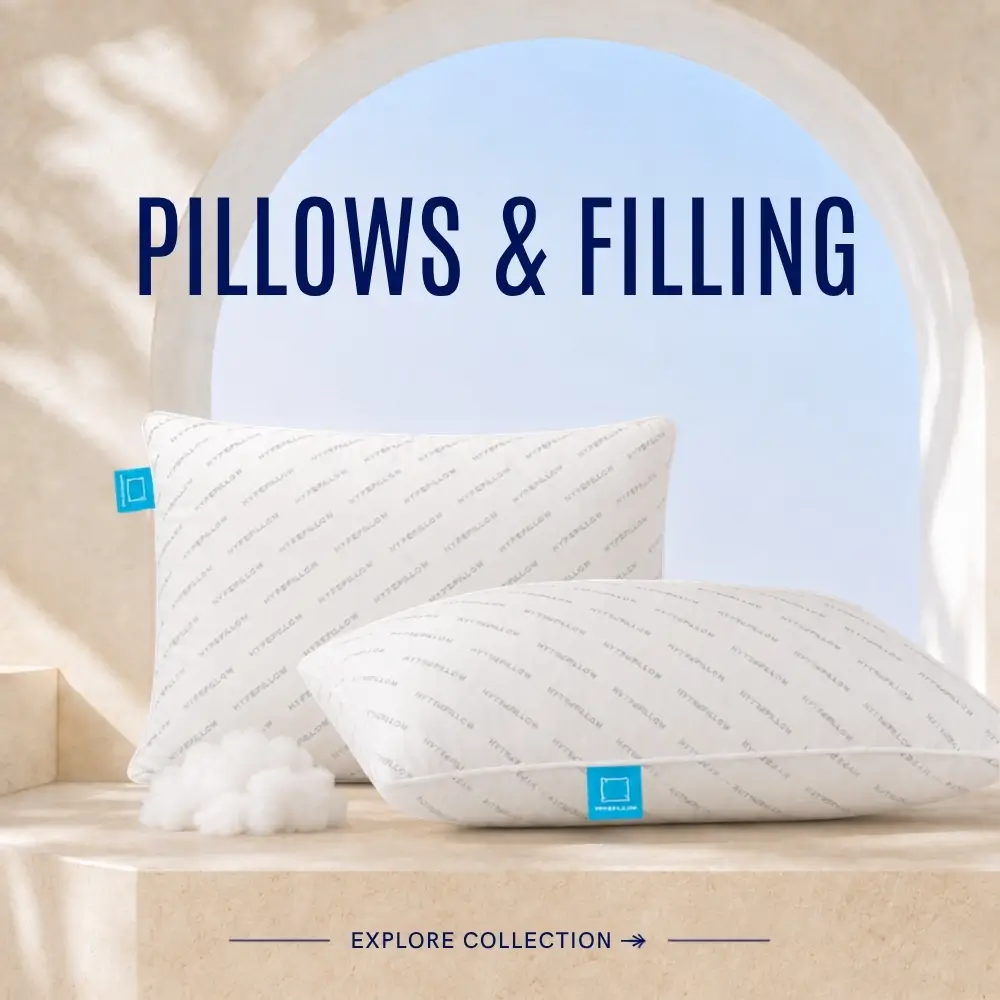 HypePillow medicated pillows with premium fiber filling