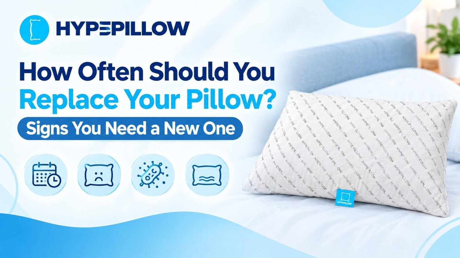 how often you should replace your pillow blog banner