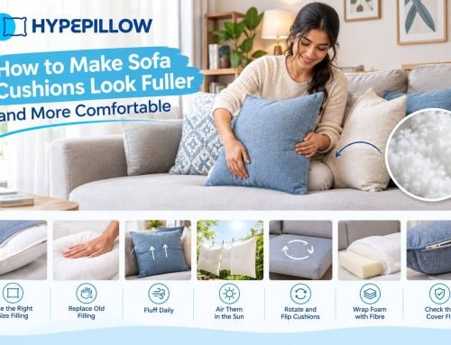 How to Make Sofa Cushions Look Fuller and More Comfortable